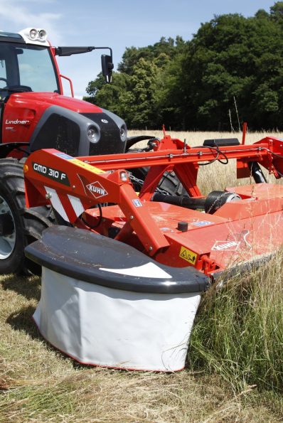 Kuhn schijvenmaaier voor frontaanbouw GMD