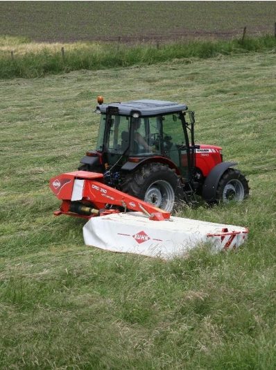 Kuhn schijvenmaaier voor achteraanbouw GMD